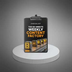 The 60-Minute Weekly Content Factory